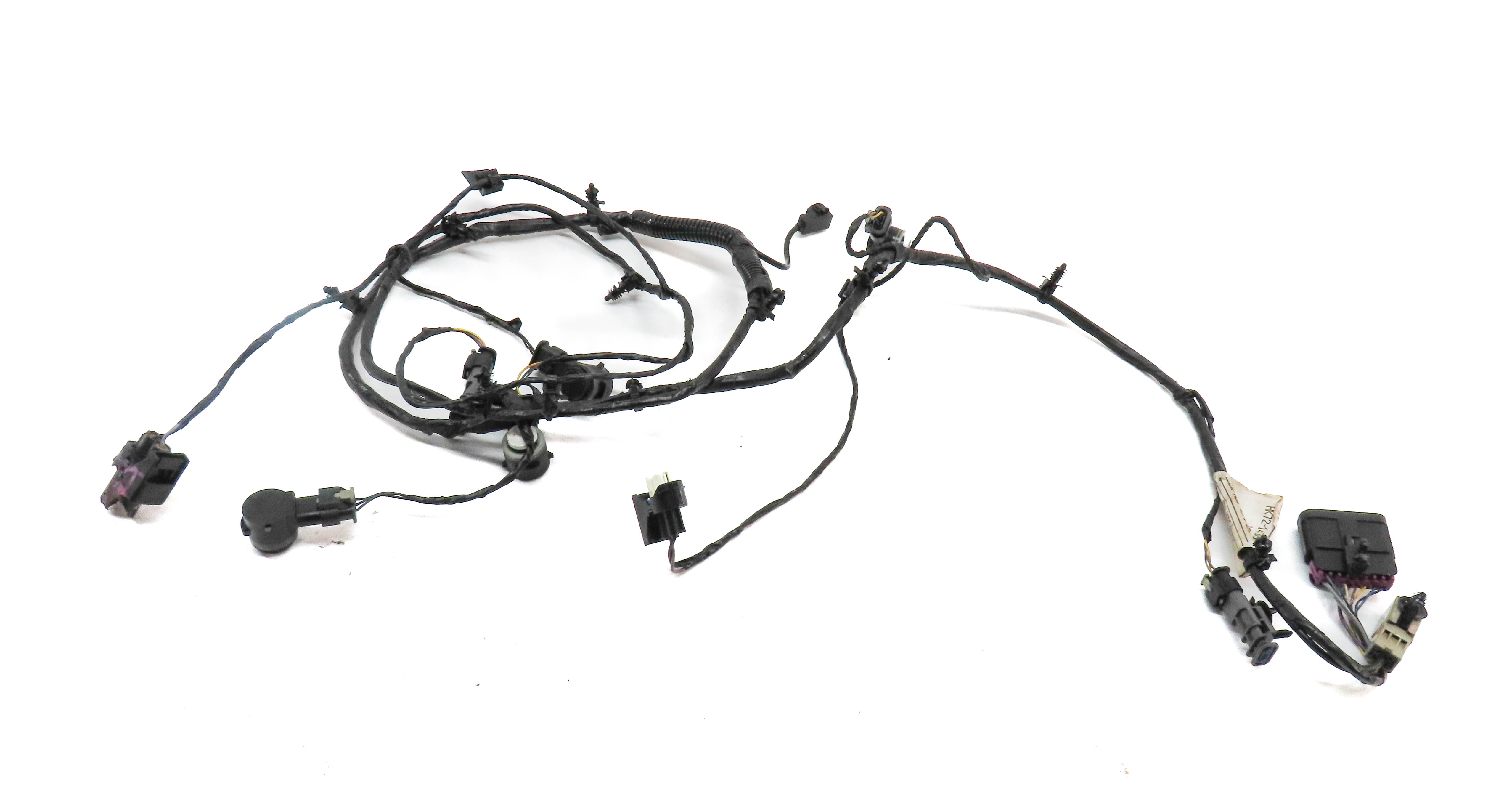 2017 DISCOVERY SPORT (L550) FRONT PARK PDC SENSOR SET4 (WHITE & BLACK) & HARNESS — exact item pictured
